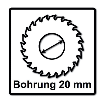 Festool Spezial Kreissägeblatt Set 2x HW 160 x 20 x 2,2 mm TF52  ( 2x 496306 ) 160 mm 52 Zähne - Toolbrothers