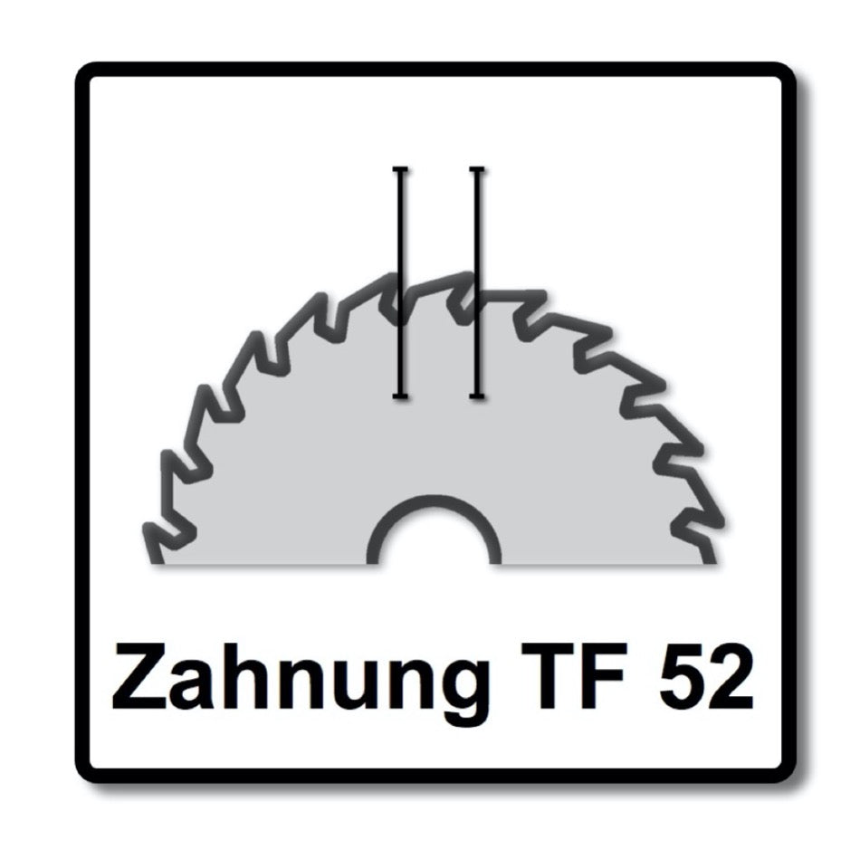 Festool Spezial Kreissägeblatt Set 3x HW 160 x 20 x 2,2 mm TF52  ( 3x 496306 ) 160 mm 52 Zähne - Toolbrothers