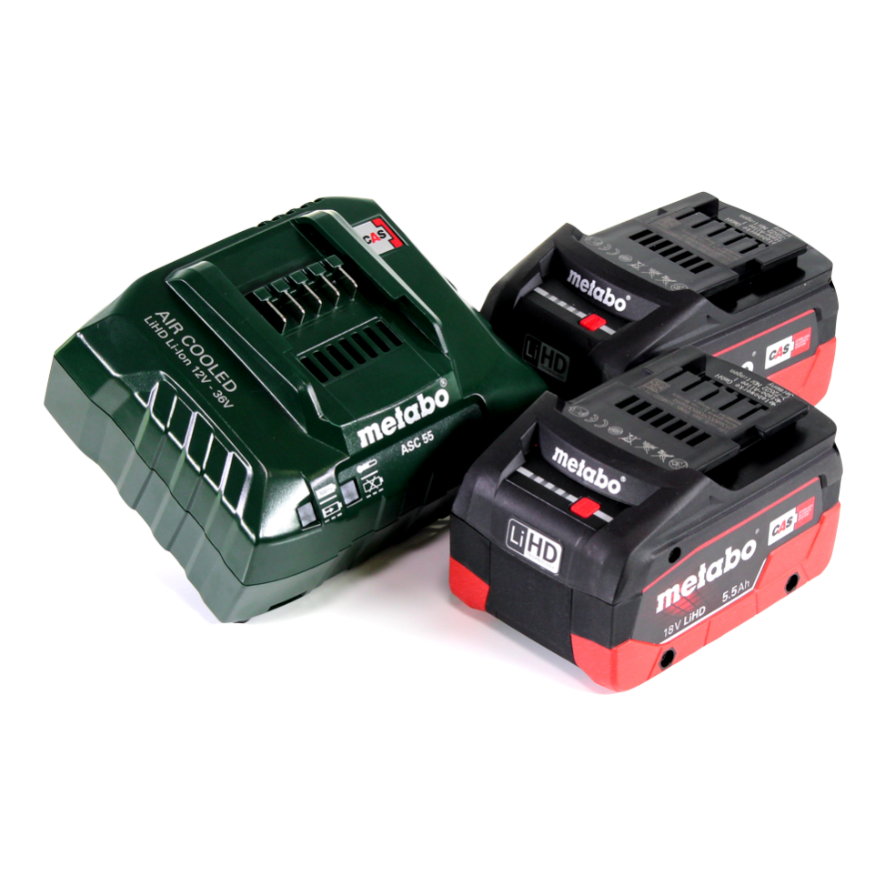 Pulvérisateur à dos à batterie Metabo RSG 18 LTX 15 18 V 15 L 3,0 bar + 2x batteries 5,5 Ah + chargeur