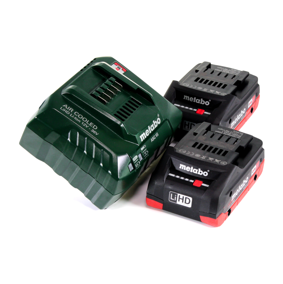 Metabo BS 18 LTX BL I perceuse-visseuse sans fil 18 V 120 Nm + 2x batteries 4,0 Ah + chargeur + métaBOX