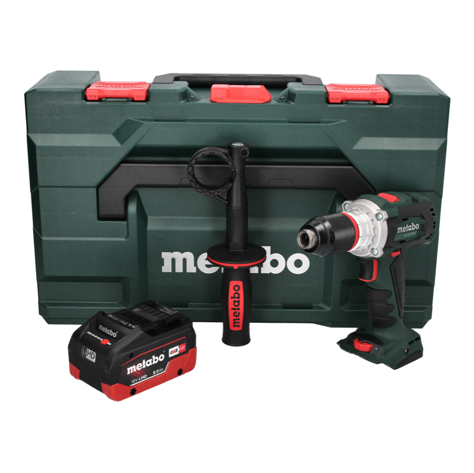 Metabo BS 18 LTX BL I Akku Bohrschrauber 18 V 120 Nm + 1x Akku 8,0 Ah + metaBOX - ohne Ladegerät