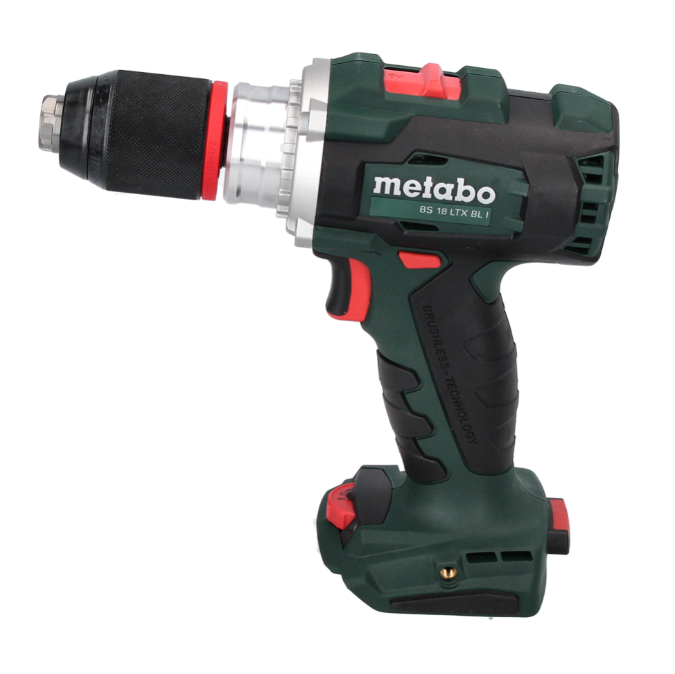 Metabo BS 18 LTX BL I perceuse-visseuse sans fil 18 V 120 Nm + 2x batteries 8,0 Ah + chargeur + métaBOX