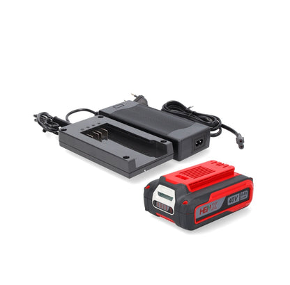 Henx H36GC20 Akku Rasenmäher - Starterset 40 V 51 cm 60 L Brushless + 1x Akku 5,0 Ah + Ladegerät