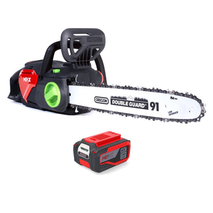 Henx H36LJ16 Akku Kettensäge 40 V 40 cm Brushless + 1x Akku 7,5 Ah - ohne Ladegerät