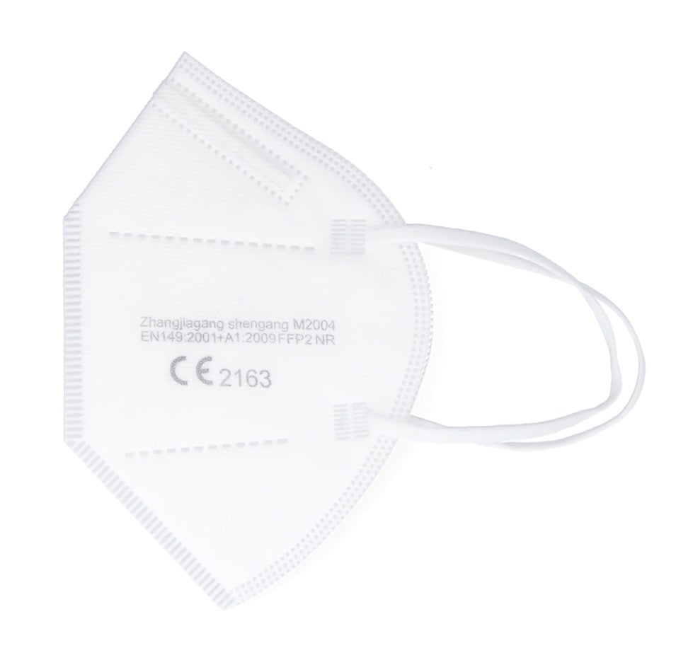 Shengang 10x FFP2 Maske CE zertifiziert Apotheken konform Mund Atem Nasen Schutz 5-Lagig ISO9001:2015 / EN149 2001 A1:2009 - Toolbrothers