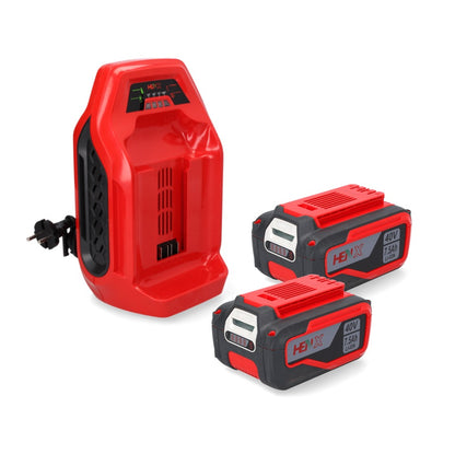 Henx H36DCU350 Akku Freischneider Motorsense 40 V Brushless + 2x Akku 7,5 Ah + Ladegerät