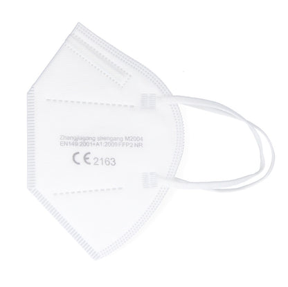 Shengang 100x masque FFP2 certifié CE protection respiratoire buccale et nasale conforme à la pharmacie 5 couches ISO9001:2015 / EN149 2001 A1:2009