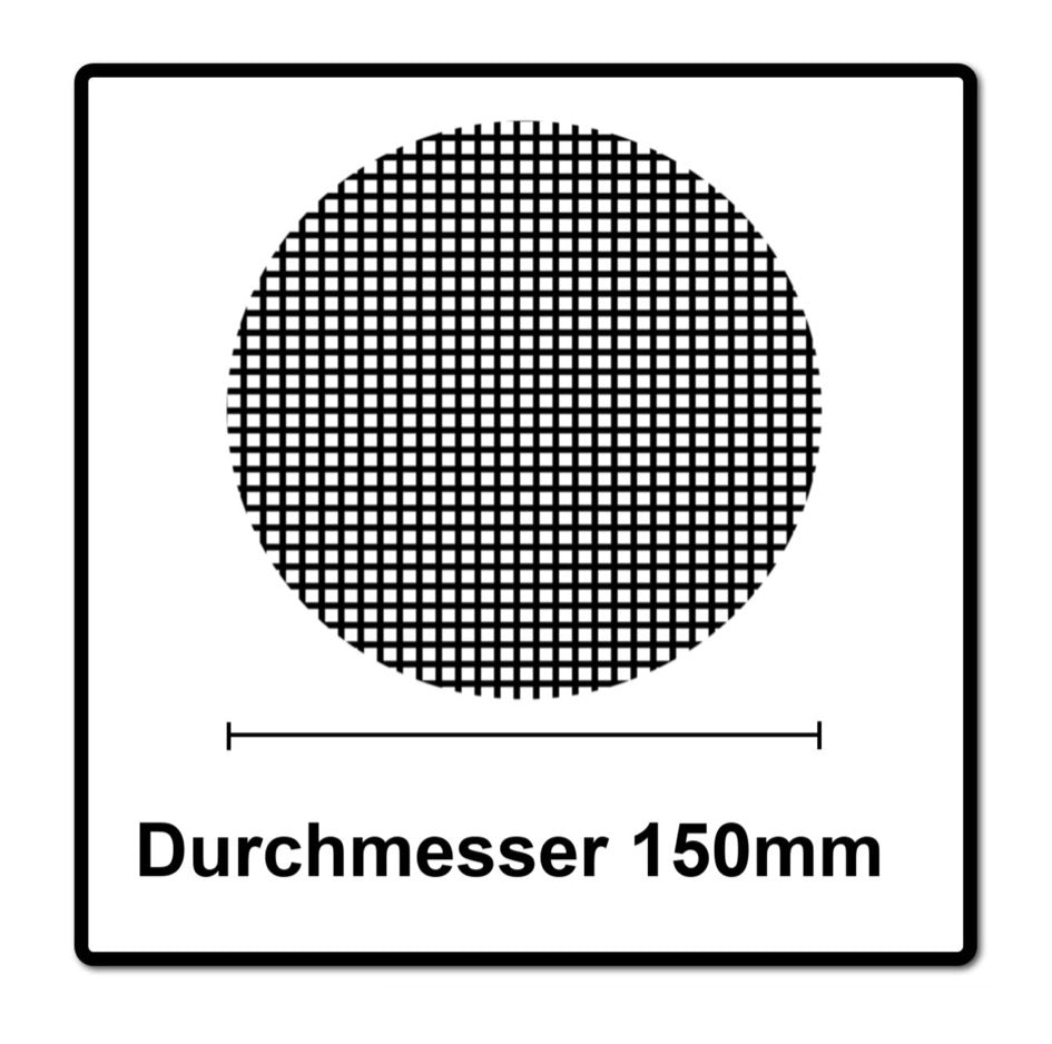 Mirka BASECUT Schleifscheiben 150 mm P60 50 Stk. ( 2261105060 ) Grip 15 Loch