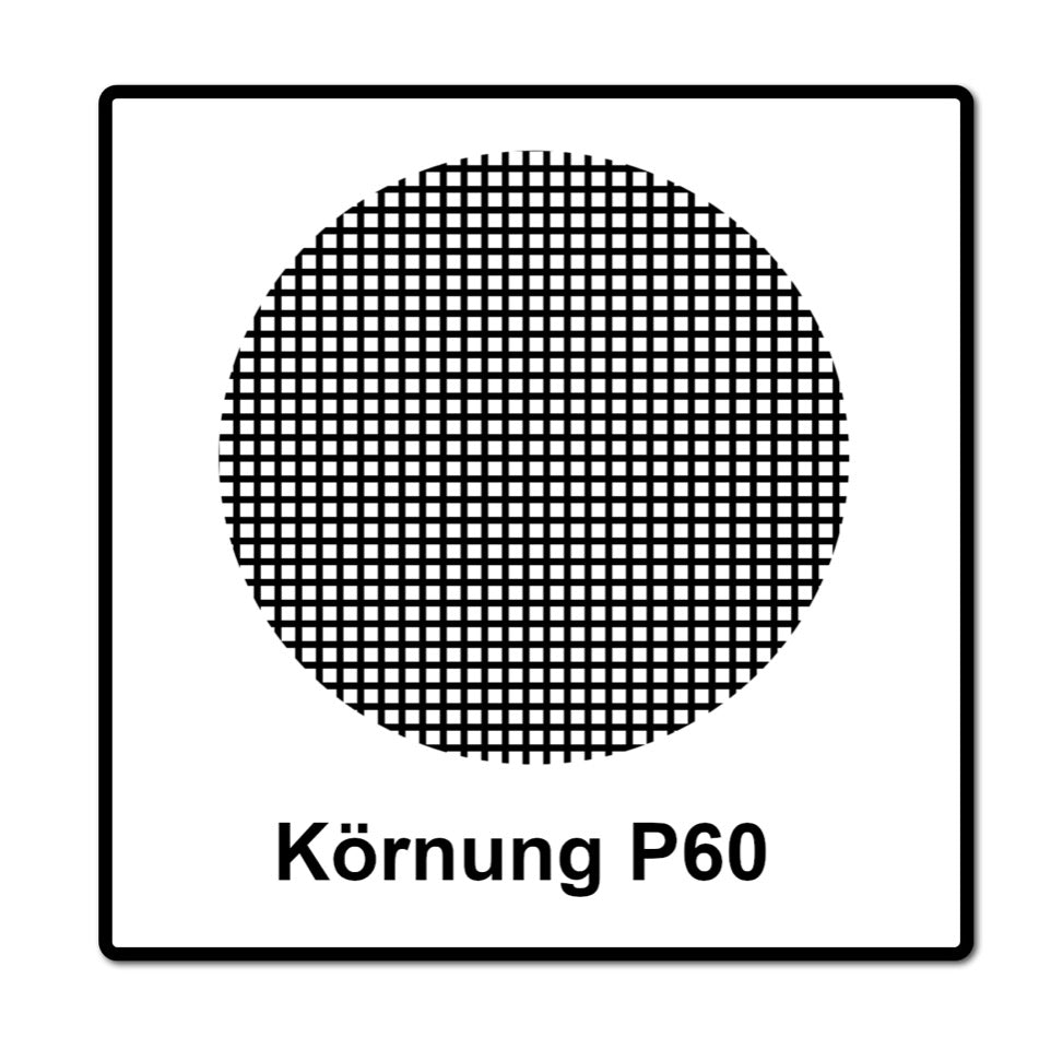 Mirka BASECUT Schleifscheiben 150 mm P60 50 Stk. ( 2261105060 ) Grip 15 Loch