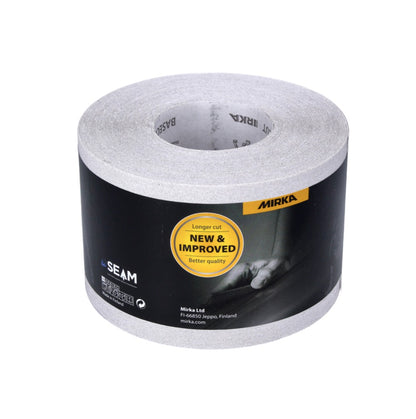 Mirka BASECUT Schleifpapier 115 mm x 50 m P120 Schleifrolle ( 2251100112N ) Universal Schleifpapier