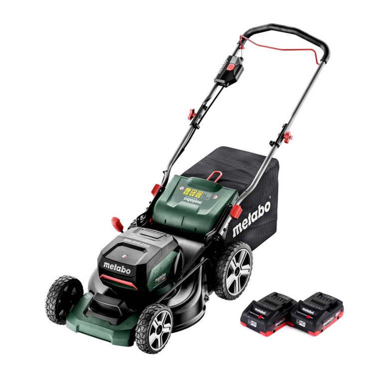 Metabo RM 36-18 LTX BL 46 Akku Rasenmäher 36 V ( 2x 18 V ) 46 cm Brushless + 2x Akku 4,0 Ah - ohne Ladegerät - Toolbrothers