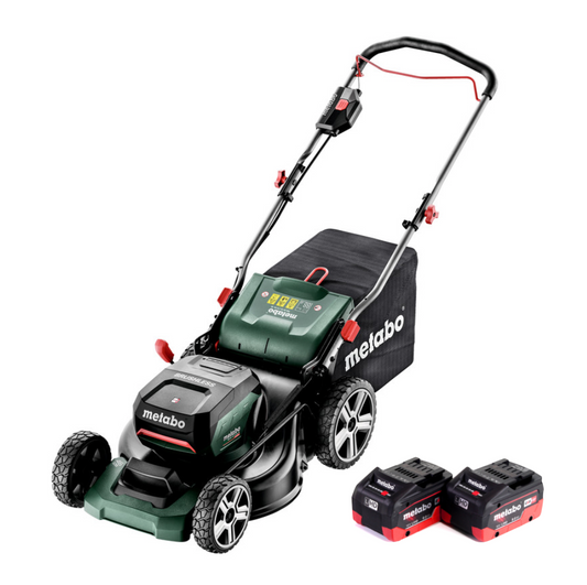 Metabo RM 36-18 LTX BL 46 Akku Rasenmäher 36 V ( 2x 18 V ) 46 cm Brushless + 2x Akku 8,0 Ah - ohne Ladegerät - Toolbrothers