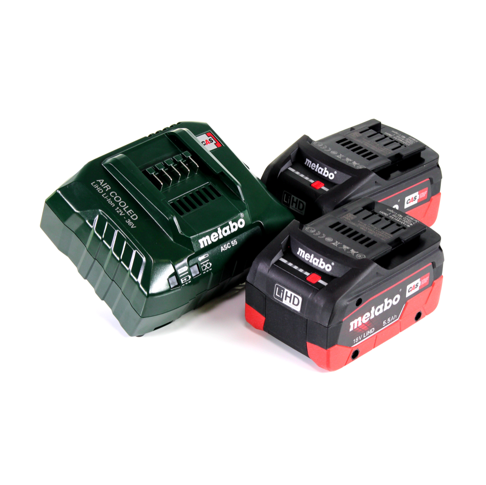 Metabo FSD 36-18 LTX BL 40 Akku Freischneider 36 V ( 2x 18 V ) Rundgriff Brushless + 2x Akku 5,5 Ah + Ladegerät