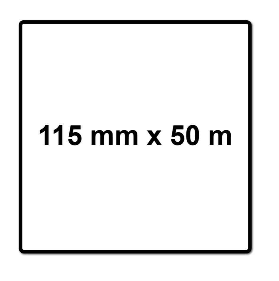 Mirka BASECUT Schleifpapier 115 mm x 50 m P100 2x Schleifrolle ( 2x 2251100110N ) Universal Schleifpapier