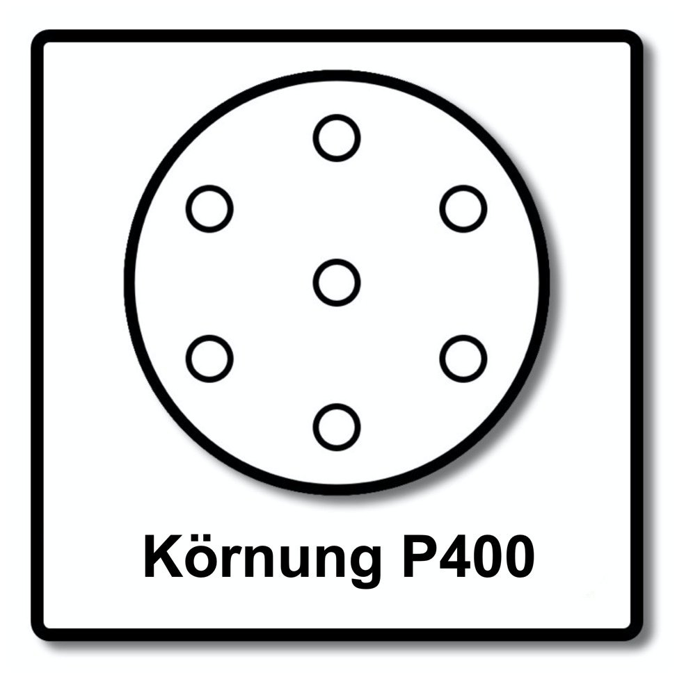 Mirka BASECUT Schleifscheiben 150 mm P400 400 Stk. ( 4x 2261109941 ) Grip 15 Loch - Toolbrothers