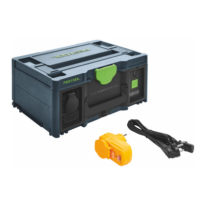 Festool SYS-PowerStation SYS-PST 1500 Li HP 1555 W/h Energieinhalt ( 205721 ) hochleistungsfähiger Energiespeicher IP 44 Dauerleistung 3680 Watt Spitzenleistung 11000 Watt - Toolbrothers