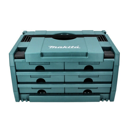 Makita MAKSTOR 3.6 Werkzeug Koffer 6 Schubladen ( P-84333 ) 395 x 295 x 215 mm - Toolbrothers