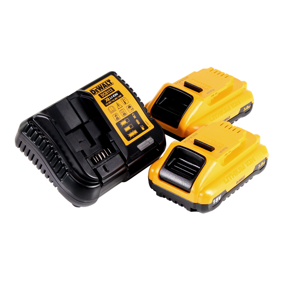 Aspirateur à main à batterie DeWalt DCV 517 L2 18 V 1,9 L + 2x batteries 3,0 Ah + chargeur