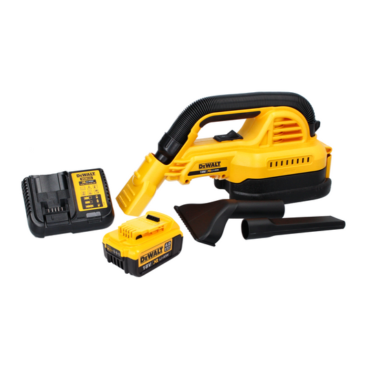 DeWalt DCV 517 M1 Akku Handstaubsauger 18 V 1,9 L + 1x Akku 4,0 Ah + Ladegerät