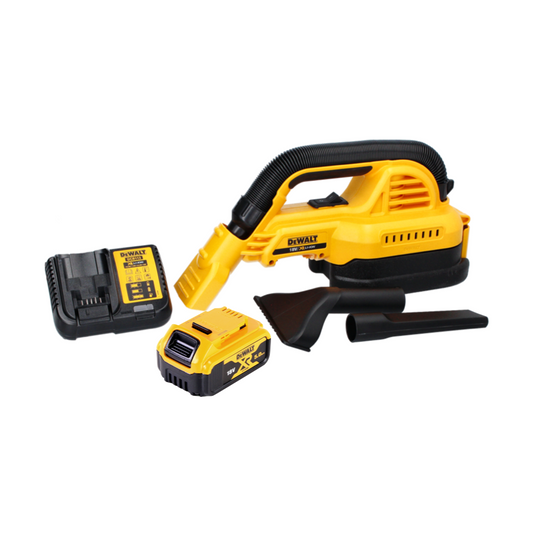 Aspirateur à main sur batterie DeWalt DCV 517 P1 18 V 1,9 L + 1x batterie 5,0 Ah + chargeur