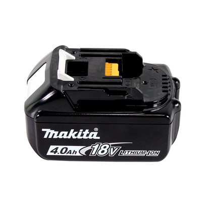 Souffleur à feuilles Makita DUB 186 M1 sur batterie 18 V + 1x batterie 4,0 Ah - sans chargeur