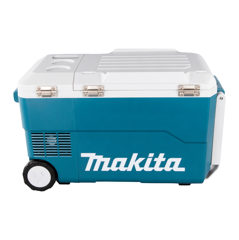 Makita DCW 180 RG Akku Kühl und Wärme Box 36 V ( 2x 18 V ) 20 L + 2x Akku 6,0 Ah + Ladegerät