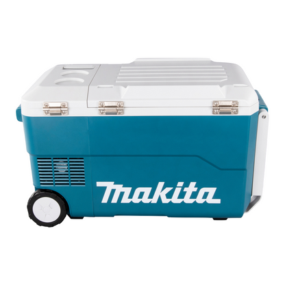 Makita DCW 180 RG Akku Kühl und Wärme Box 36 V ( 2x 18 V ) 20 L + 2x Akku 6,0 Ah + Ladegerät