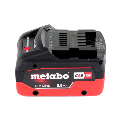 Metabo SGS 18 LTX Q Akku Gras und Strauchschere 18 V + 1x Akku 5,5 Ah + metaBOX - ohne Ladegerät