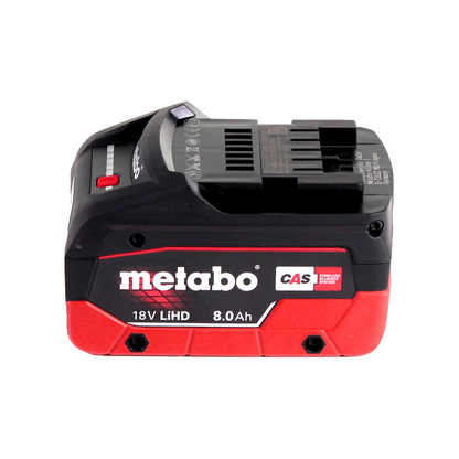 Metabo SGS 18 LTX Q Akku Gras und Strauchschere 18 V + 1x Akku 8,0 Ah + metaBOX - ohne Ladegerät