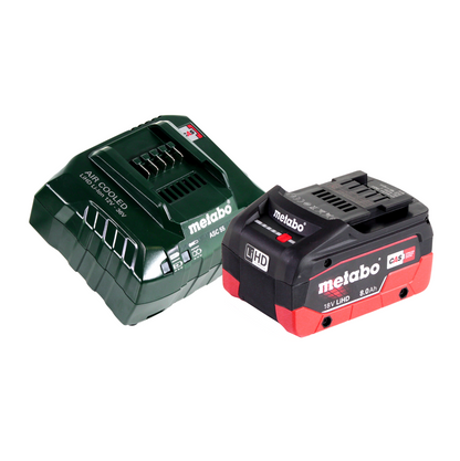 Metabo SGS 18 LTX Q Akku Gras und Strauchschere 18 V + 1x Akku 8,0 Ah + Ladegerät + metaBOX