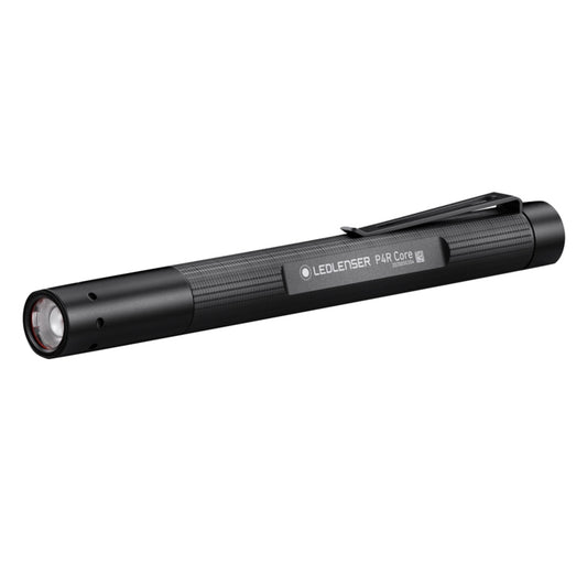 Ledlenser P4R Core LED Taschenlampe 200 lm IPX4 Schwarz ( 502177 ) + 1x Akku + 1x USB Kabel - Toolbrothers