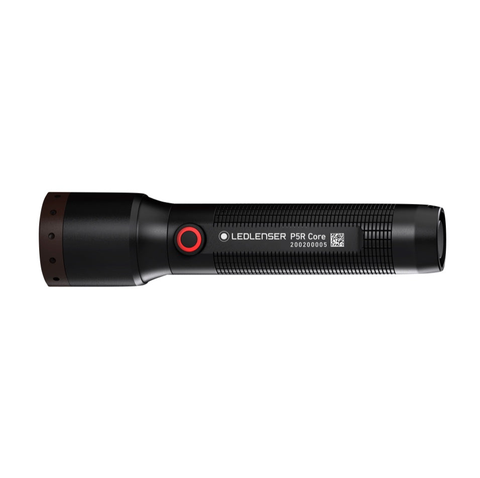 Ledlenser P5R Core LED Taschenlampe 500 lm IPX8 Schwarz ( 502178 ) + 1x Akku + 1x Ladekabel - Toolbrothers