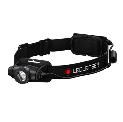 Lampe frontale LED Ledlenser H5R Core 500 lm IP67 noir (502121) + 1x batterie + 1x câble de charge