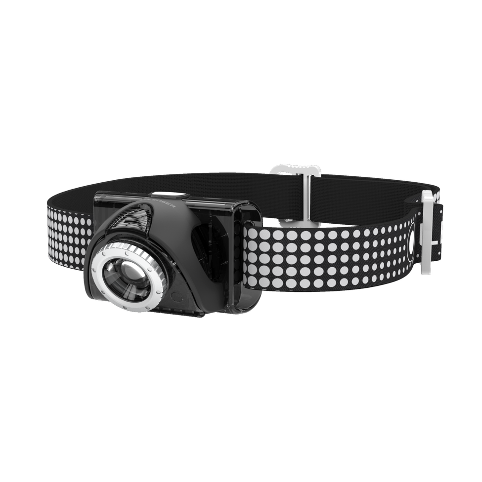 Ledlenser SEO7R Lampe frontale LED 220 lm IPX6 noir (6007-RB) + 1x batterie + 1x câble USB