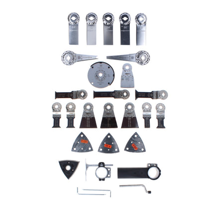 FEIN Profi Set Starlock Max Innenausbau 45 tlg. ( 35222967120 ) + Profi Set Starlock Max Fugensanierung Sägeblatt 7 tlg.( 35222967130 )