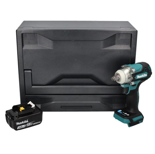 Makita DTW 300 F1X Akku Schlagschrauber 18 V 330 Nm 1/2" Brushless + 1x Akku 3,0 Ah + Makbox - ohne Ladegerät