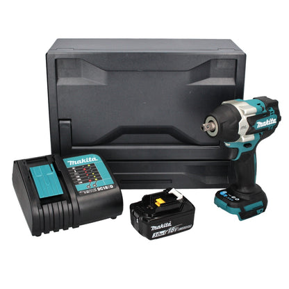 Makita DTW 701 SF1X clé à chocs sans fil 18 V 700 Nm 1/2" XPT Brushless + 1x batterie 3,0 Ah + chargeur + Makbox