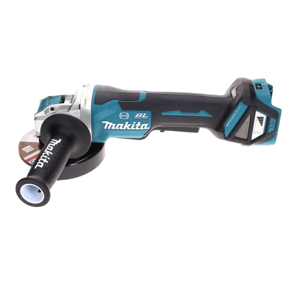 Makita DGA 519 F1X Meuleuse d'angle sans balais 18 V 125 mm X-Lock + 1x batterie 3,0 Ah + Makbox - sans chargeur