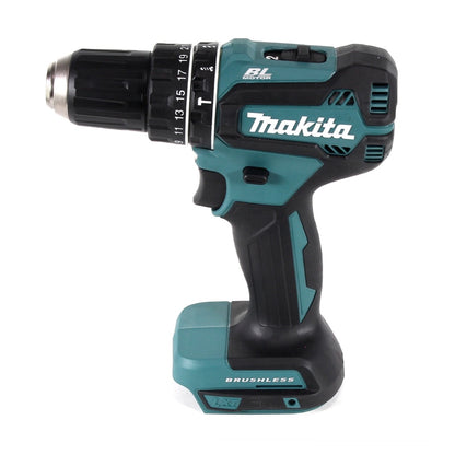 Makita DHP 485 SFX Akku Schlagbohrschrauber 18 V 50 Nm Brushless + 2x Akku 3,0 Ah + Ladegerät + Makbox