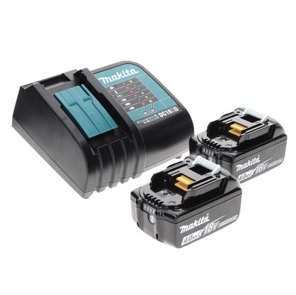 Makita DDF 481 SMX perceuse-visseuse sans fil 18 V 115 Nm sans balais + 2x batteries 4,0 Ah + chargeur + Makbox