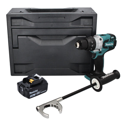 Makita DDF 481 T1X perceuse-visseuse sans fil 18 V 115 Nm sans balai + 1x batterie 5,0 Ah + Makbox - sans chargeur