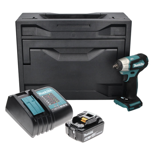 Makita DTW 180 SG1X Akku Schlagschrauber 18 V 180 Nm 3/8" Brushless + 1x Akku 6,0 Ah + Ladegerät + Makbox