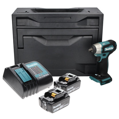 Makita DTW 180 SGX Akku Schlagschrauber 18 V 180 Nm 3/8" Brushless + 2x Akku 6,0 Ah + Ladegerät + Makbox