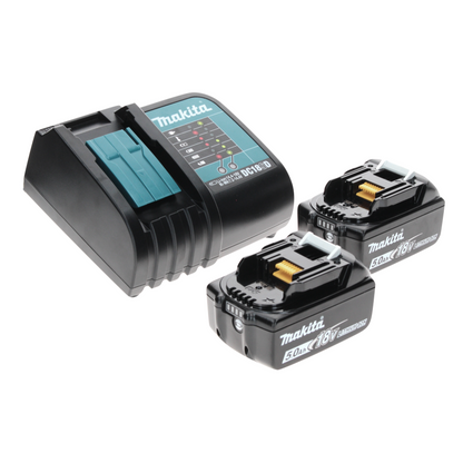 Makita DHR 202 STX marteau combiné à batterie 18 V 2,0 J SDS Plus + 2x batteries 5,0 Ah + chargeur + Makbox