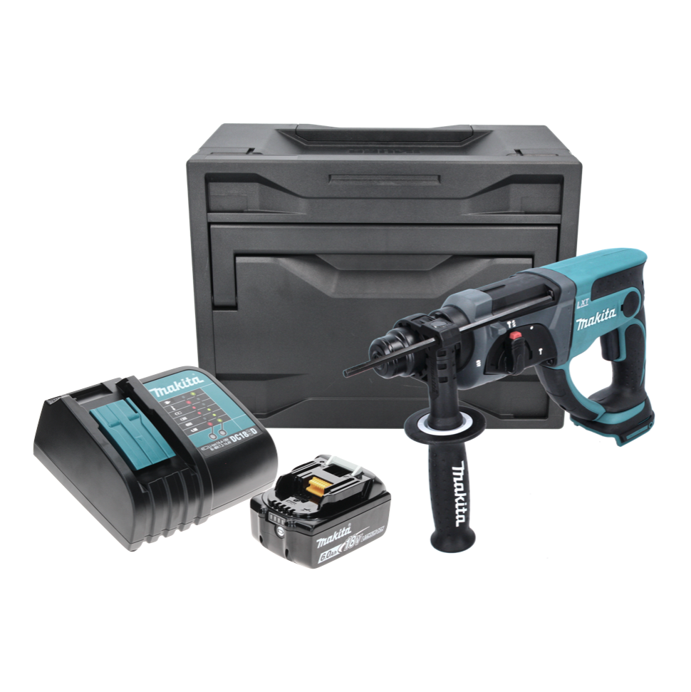 Makita DHR 202 SG1X marteau combiné à batterie 18 V 2,0 J SDS Plus + 1x batterie 6,0 Ah + chargeur + Makbox