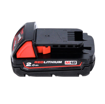 Milwaukee M18 B2 Akku 18 V / 2,0 Ah / 2000 mAh RED Li-Ion ( 4932430062 )