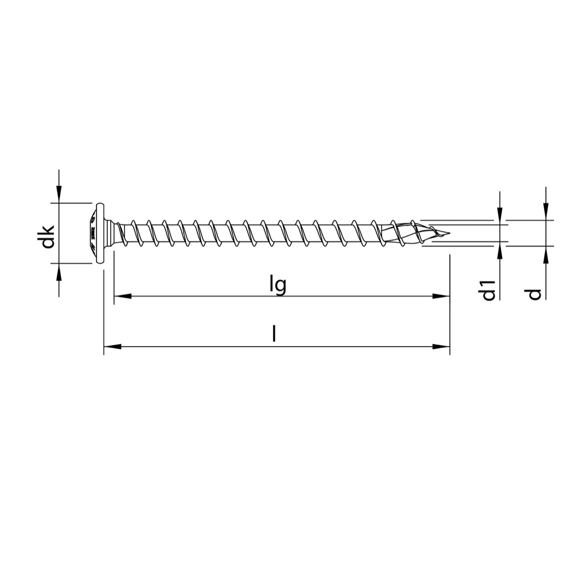 HECO TOPIX plus Profi Holzbauschraube 8,0 x 120 mm 50 Stück ( 61270 ) Vollgewinde Holzschraube, Tellerkopf,  T-Drive, verzinkt blau, A3K