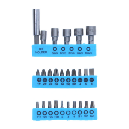 Perceuse à percussion sans fil Makita DHP 458 Z 18 V 91 Nm + jeu d'embouts 26 pièces - sans batterie, sans chargeur