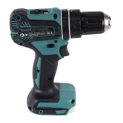 Makita DHP 485 Z Akku Schlagbohrschrauber 18 V 50 Nm Brushless + 100 tlg. Bit Set - ohne Akku, ohne Ladegerät