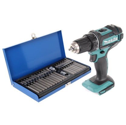 Makita DDF 482 Z perceuse-visseuse sans fil 18 V 62 Nm + jeu d'embouts 40 pièces - sans batterie, sans chargeur